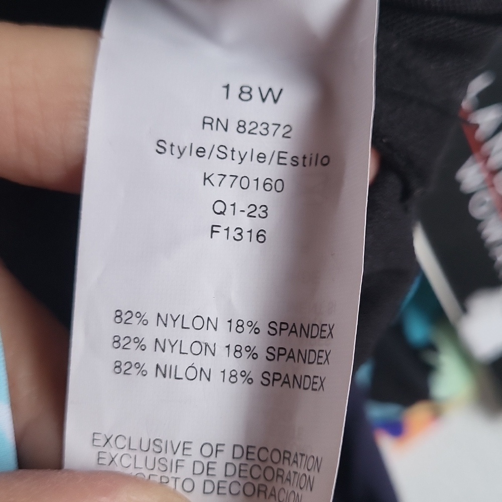 Swimwear Anne Cole, Calvin Klein, macys 4 for 1 one pc and 3 tankinis NWT 18 W - Picture 6 of 8